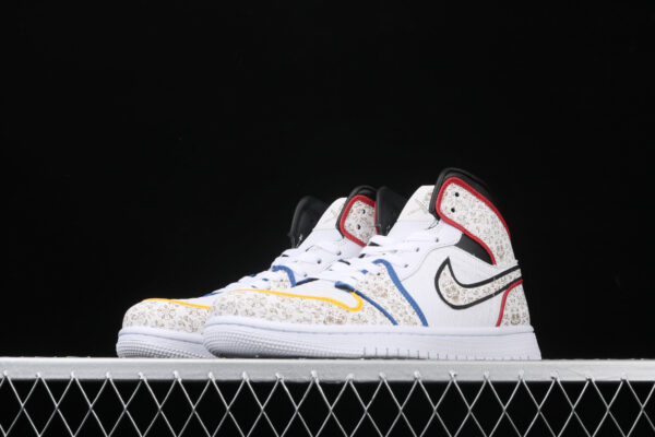 AJ 1 Mid Day of the Dead BQ6827-100