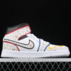 AJ 1 Mid Day of the Dead BQ6827-100