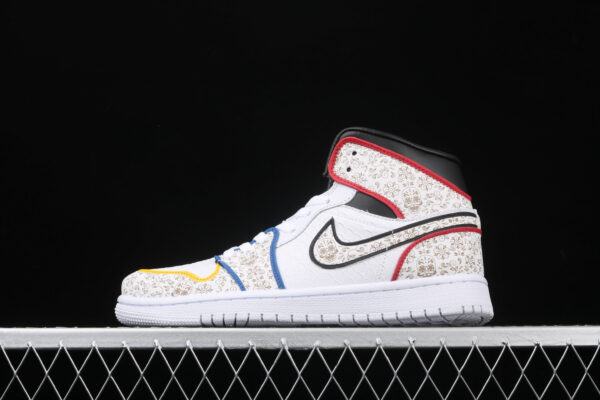 AJ 1 Mid Day of the Dead BQ6827-100