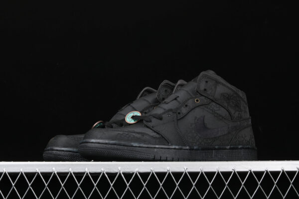 AJ 1 Mid GPX Fearless Black CU2804-300