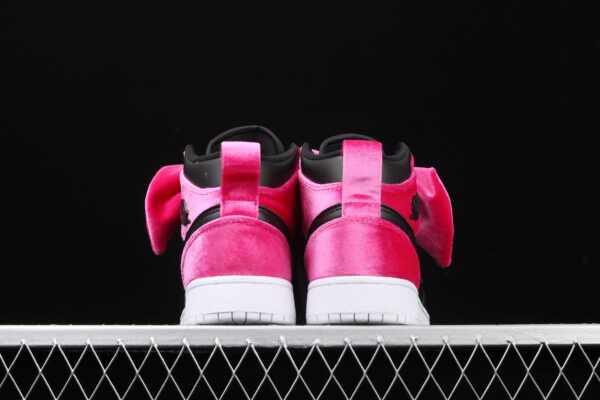 AJ  1 Mid Bow Black Noble Red CK5678-006
