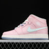 AJ 1 Mid Gs Pink White 555112-600 AJ 1 Mid Gs Pink White 555112-600