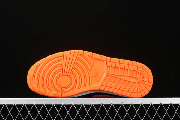 AJ 1 Mid Black Total Orange Purple Blue 554724-083