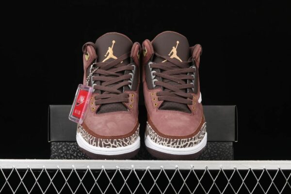 AJ 3 Retro Antique Brass Brown 626988-018