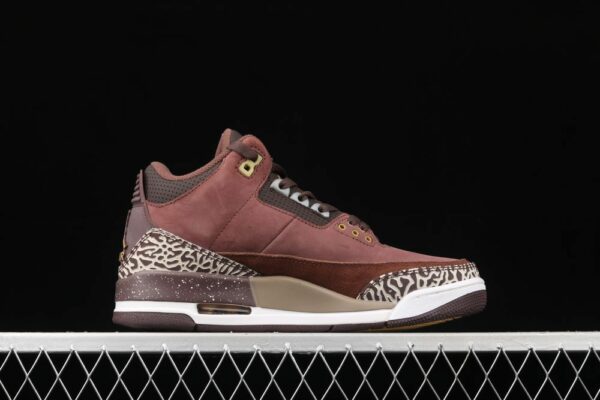 AJ 3 Retro Antique Brass Brown 626988-018
