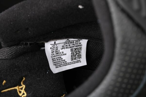 AJ 3 Retro Tinker Black Cement CK4348-007