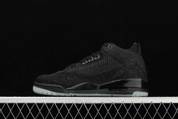 AJ 3 Retro Flyknit Black AQ1005-001