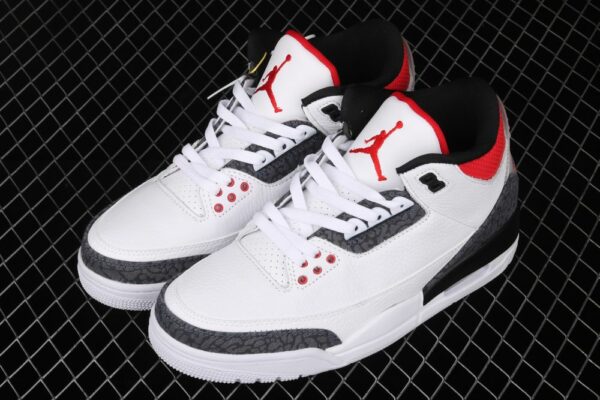 AJ 3 Retro SE Fire Red Denim CZ6431-100