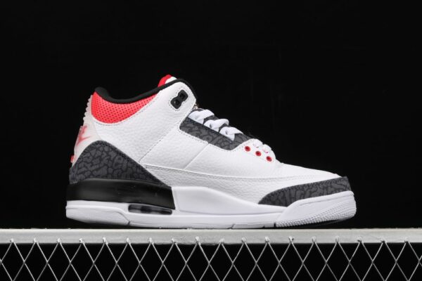 AJ 3 Retro SE Fire Red Denim CZ6431-100