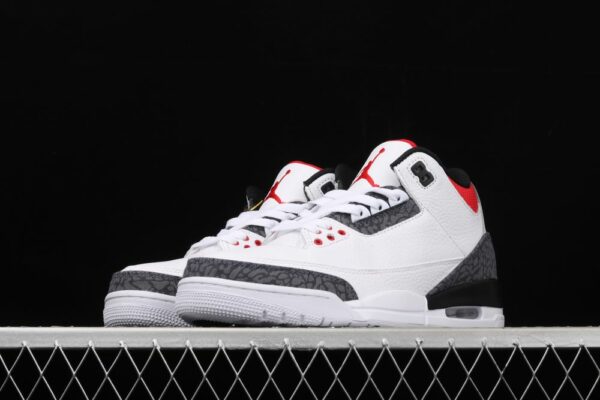 AJ 3 Retro SE Fire Red Denim CZ6431-100