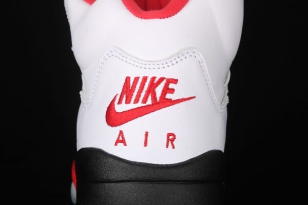 AJ 5 Retro Fire Red Silver Tongue DA1911-102