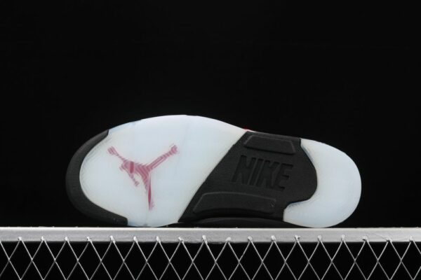AJ 5 Retro Fire Red Silver Tongue DA1911-102