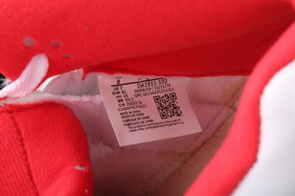 AJ 5 Retro Fire Red Silver Tongue DA1911-102