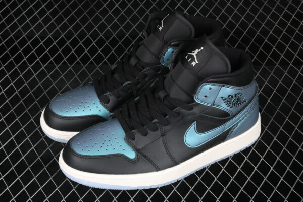 AJ 1 Mid Metallic Turquoise BQ6472-009