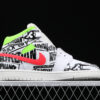 AJ 1 Mid All Over Logos 554724-119 AJ 1 Mid All Over Logos 554724-119