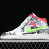 AJ 1 Mid All Over Logos 554724-119 AJ 1 Mid All Over Logos 554724-119