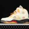 AJ 5 Retro SP Off White Sail DH8565-100 AJ 5 Retro SP Off White Sail DH8565-100