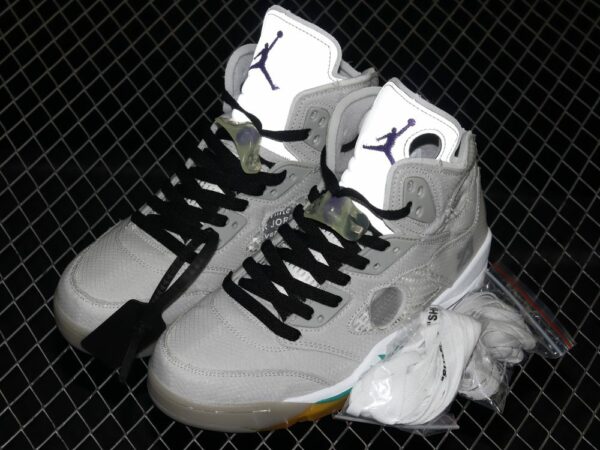 AJ 5 Retro Off White Cicada Wing CT8480-105
