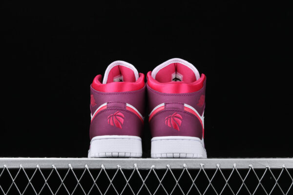 AJ 1 Mid Rush Pink 555112-661