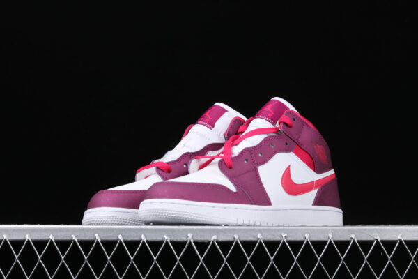 AJ 1 Mid Rush Pink 555112-661