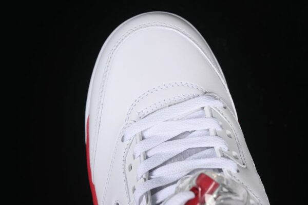 AJ 5 Retro Fire Red Black Tongue HQ7978-101