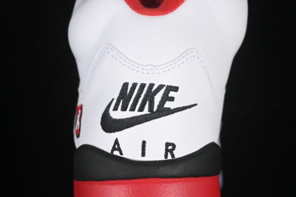 AJ 5 Retro Fire Red Black Tongue HQ7978-101