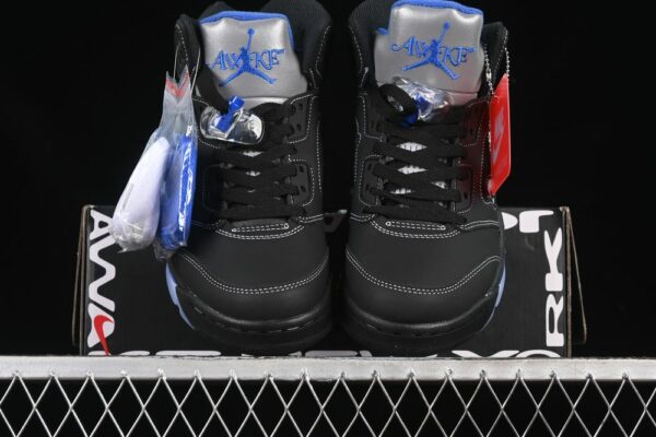AJ 5 Retro Awake NY Black Racer Blue DV4982-004