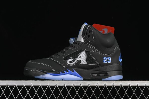 AJ 5 Retro Awake NY Black Racer Blue DV4982-004