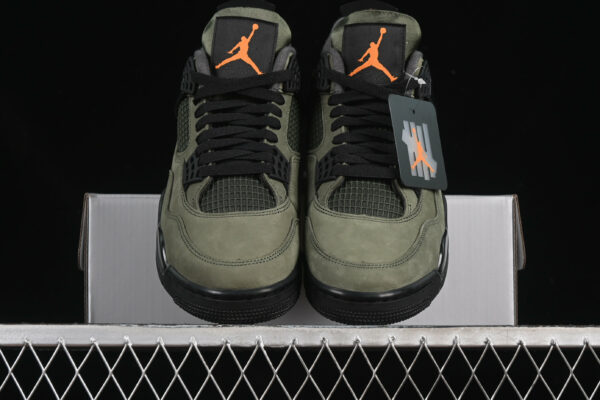 AJ 4 Black green Basketball shoe IB1519-200