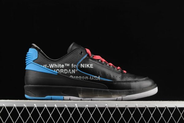 AJ 2 Low SP Off-White Black Varsity Royal DJ4375-004