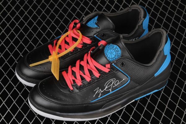 AJ 2 Low SP Off-White Black Varsity Royal DJ4375-004