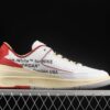 AJ 2 Low SP Off‑White White Varsity Red DJ4375-106 AJ 2 Low SP Off‑White White Varsity Red DJ4375-106