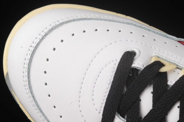 AJ 2 Low SP Off‑White White Varsity Red DJ4375-106