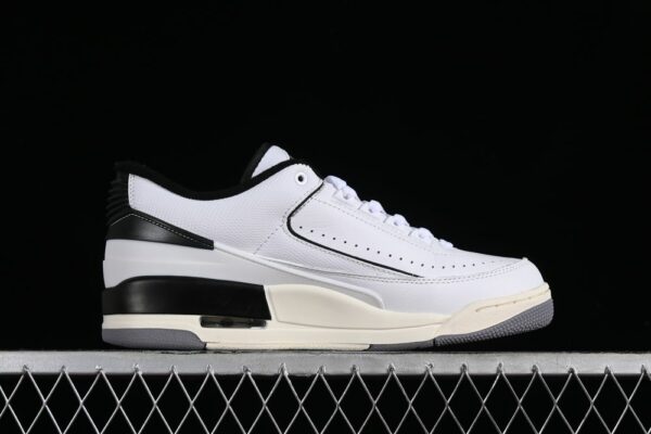 AJ 2/3 White  Black FD0383-100