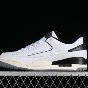 AJ 2/3 White  Black FD0383-100