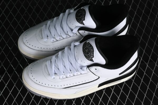 AJ 2/3 White  Black FD0383-100