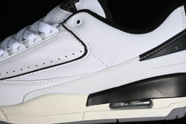 AJ 2/3 White  Black FD0383-100