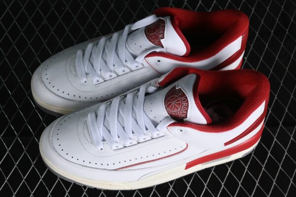 AJ 2/3 White Varsity Red FD0383-161