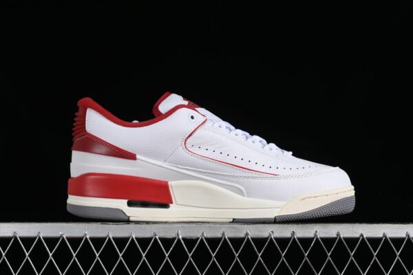 AJ 2/3 White Varsity Red FD0383-161