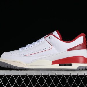 AJ 2/3 White Varsity Red FD0383-161