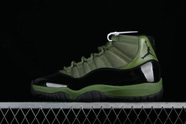 AJ 11 Retro Army Green Black CT8012-300
