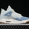 AJ 4 Denim Worn Blue  IB6716-100