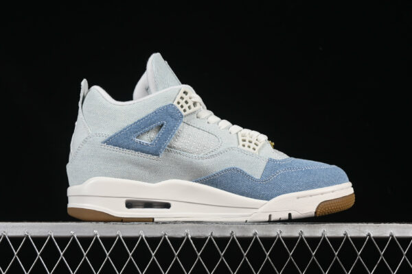 AJ 4 Denim Worn Blue  IB6716-100