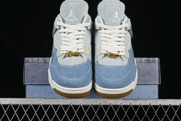 AJ 4 Denim Worn Blue  IB6716-100