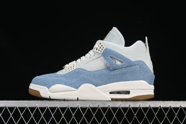 AJ 4 Denim Worn Blue  IB6716-100