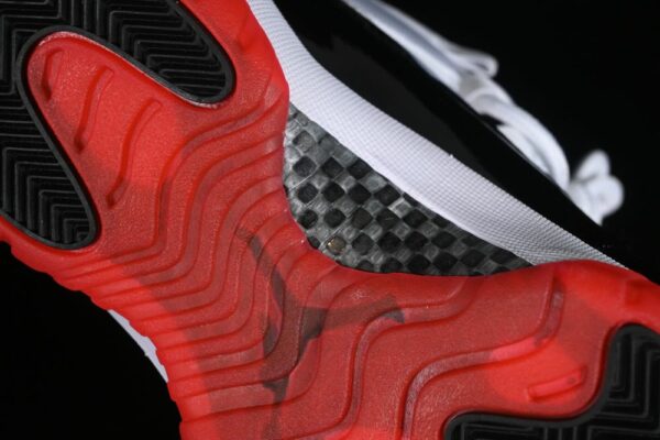 AJ 11 Retro White Black Red CT8012-106