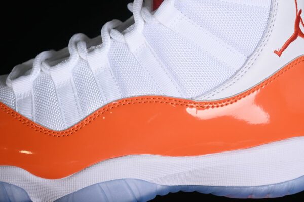 AJ 11 Retro White Orange 378037-002