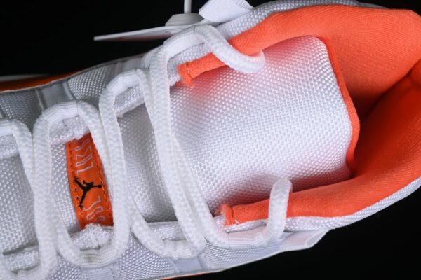 AJ 11 Retro White Orange 378037-002