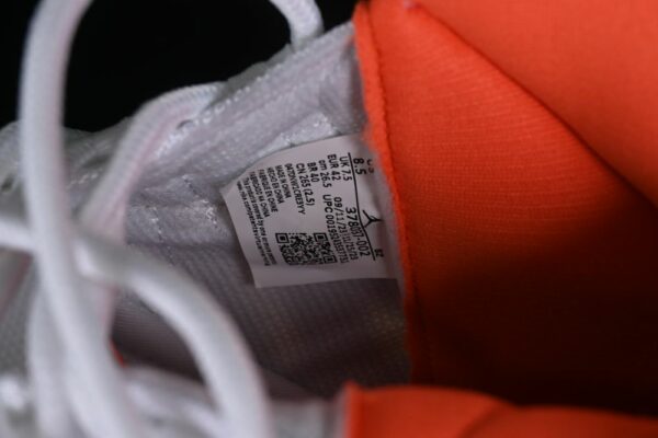 AJ 11 Retro White Orange 378037-002