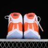 AJ 11 Retro White Orange 378037-002